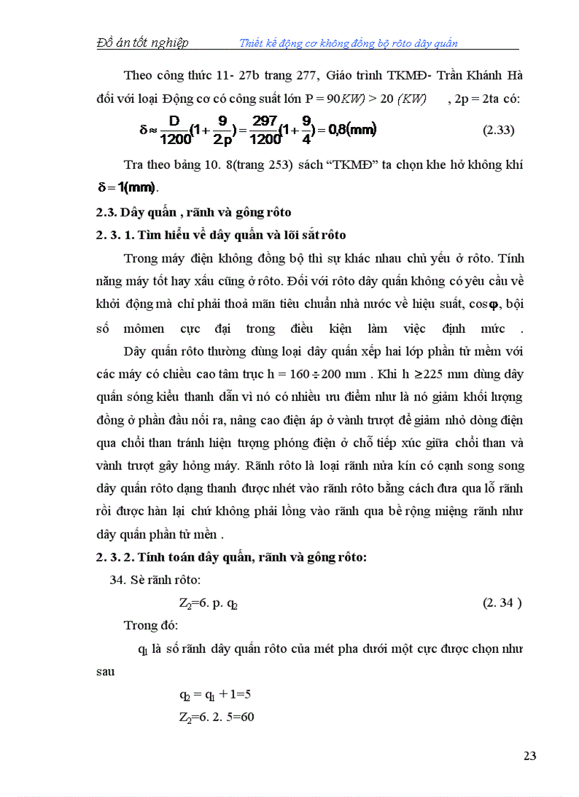 image for page Thiết kế động cơ không đồng bộ rôto dây quấn
