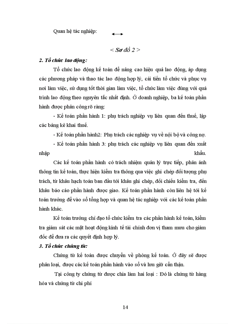 image for page Công việc tổ chức kế toán tại công ty TNHH Thương mại và dịch vụ kỹ thuật Tân Thiên Hoàng.