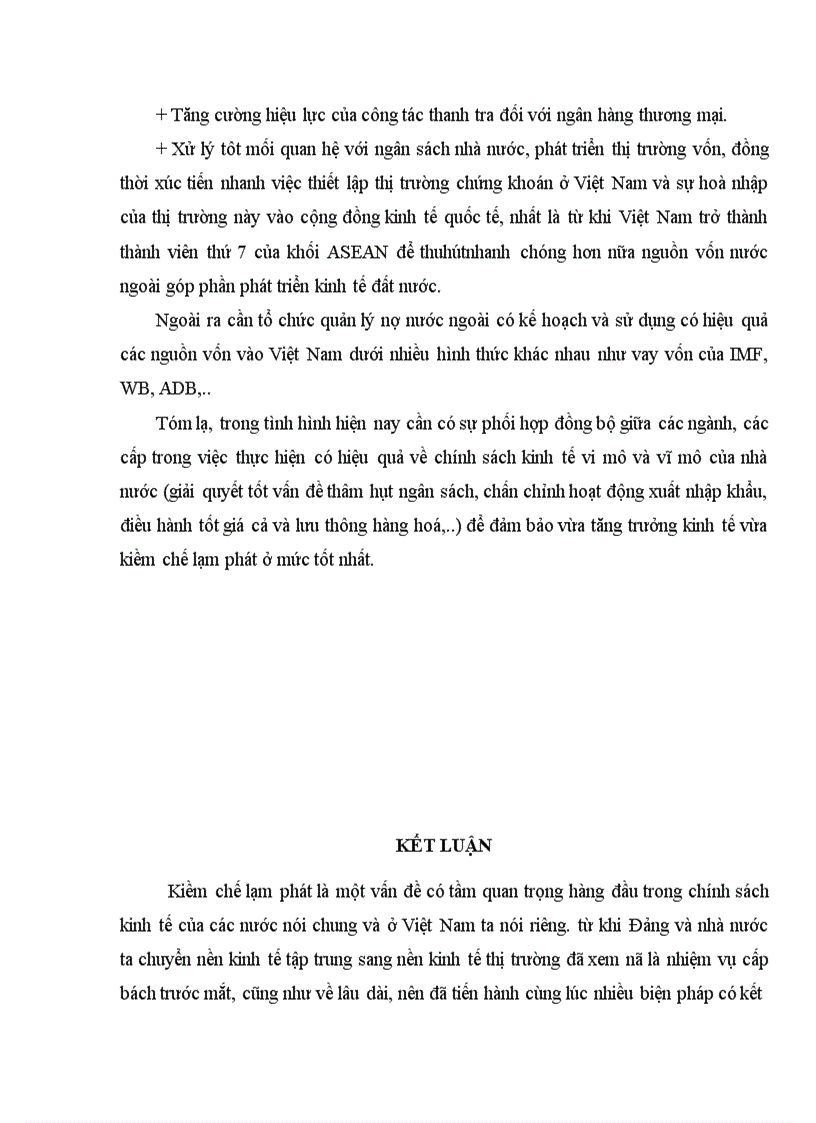 image for page Mối quan hệ giữa lạm phát và tăng trưởng kinh tế ở Việt nam