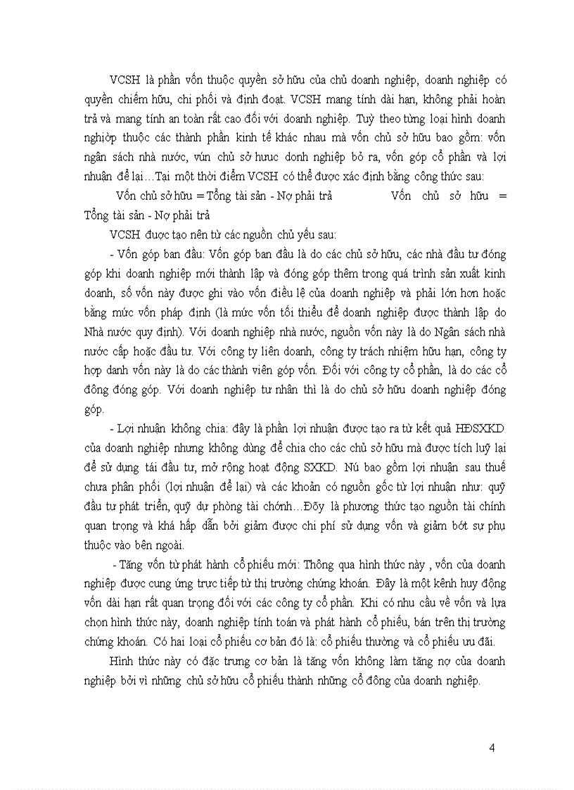 image for page Vốn kinh doanh và hiệu qủa sử dụng vốn kinh doanh của doanh nghiệp