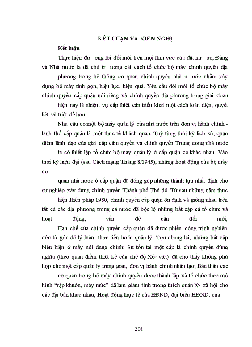 image for page Đổi mới tổ chức và hoạt động chính quyền cấp quận của Thành phố Hà Nội trong giai đoạn hiện nay