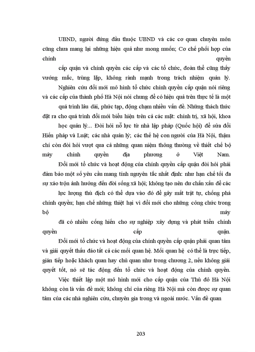 image for page Đổi mới tổ chức và hoạt động chính quyền cấp quận của Thành phố Hà Nội trong giai đoạn hiện nay