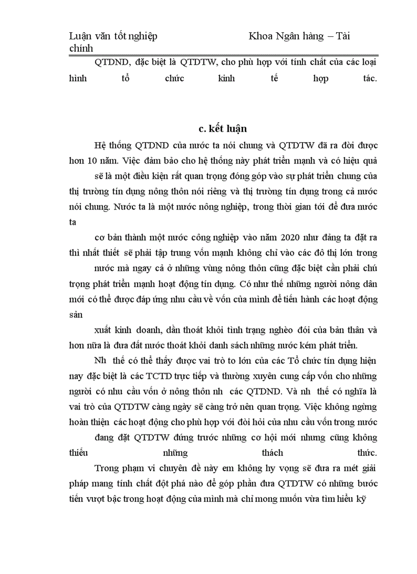 image for page Nâng cao hiệu quả hoạt động của Quỹ tín dụng nhân dân Trung ương