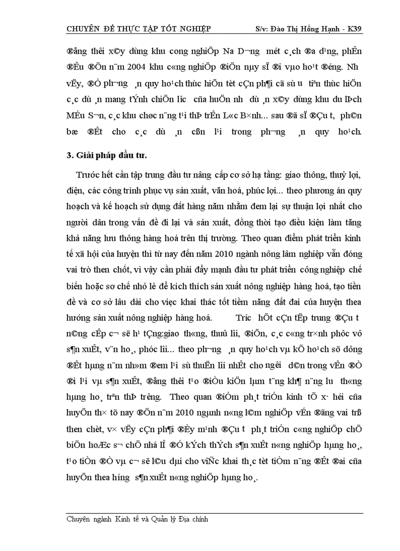 image for page Cơ sở khoa học của quy hoạch sử dụng đất đai huyện Lộc Bình- Tỉnh Lạng Sơn thời kỳ 2001- 2010