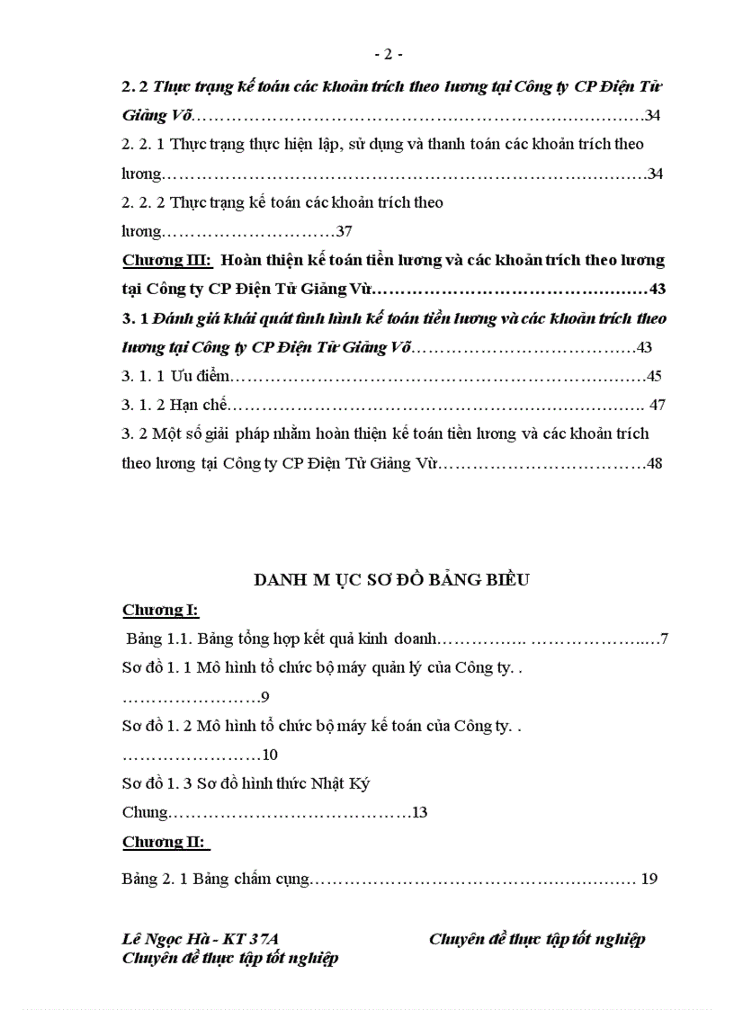 image for page Kế toán tiền lương và các khoản trích theo lương tại Công ty Cổ phần Điện Tử Giảng Võ