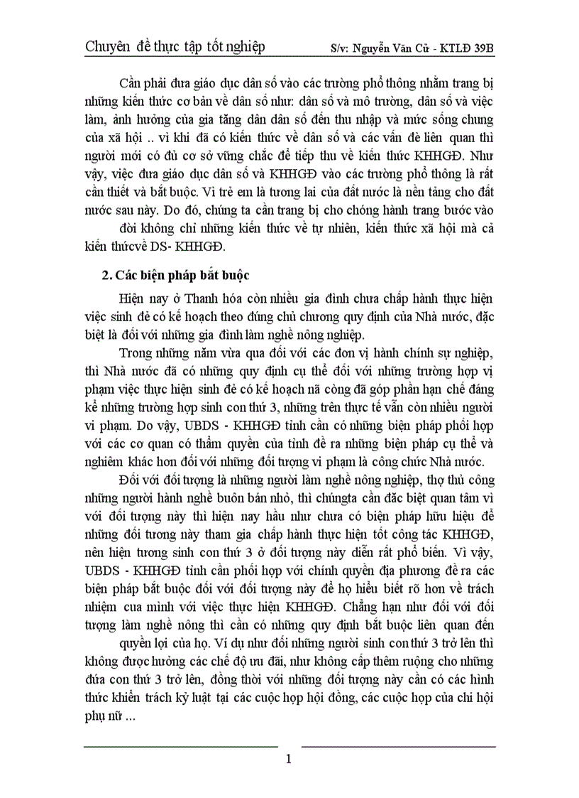 image for page Nghiên cứu sự ảnh hưởng của trình độ học vấn đến mức sinh ở tỉnh Thanh Hoá