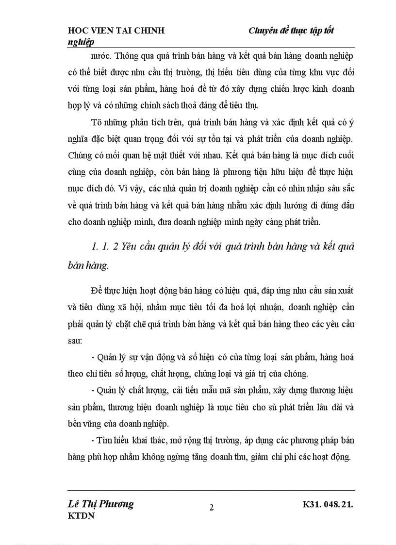 image for page Phương hướng hoàn thiện công tác kế toán bán hàng tại Công ty cổ phần Nông sản Bắc Ninh