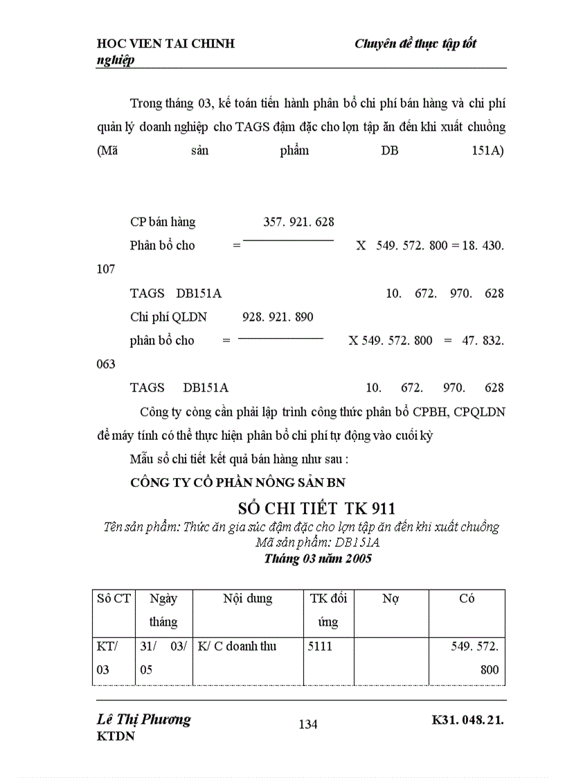 image for page Phương hướng hoàn thiện công tác kế toán bán hàng tại Công ty cổ phần Nông sản Bắc Ninh
