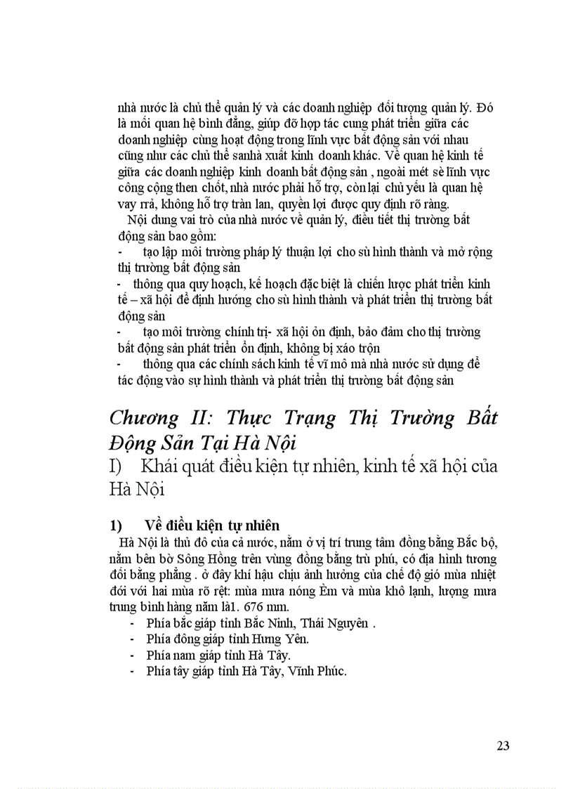 image for page Nghiên cứu thị trường bất động sản Hà nội