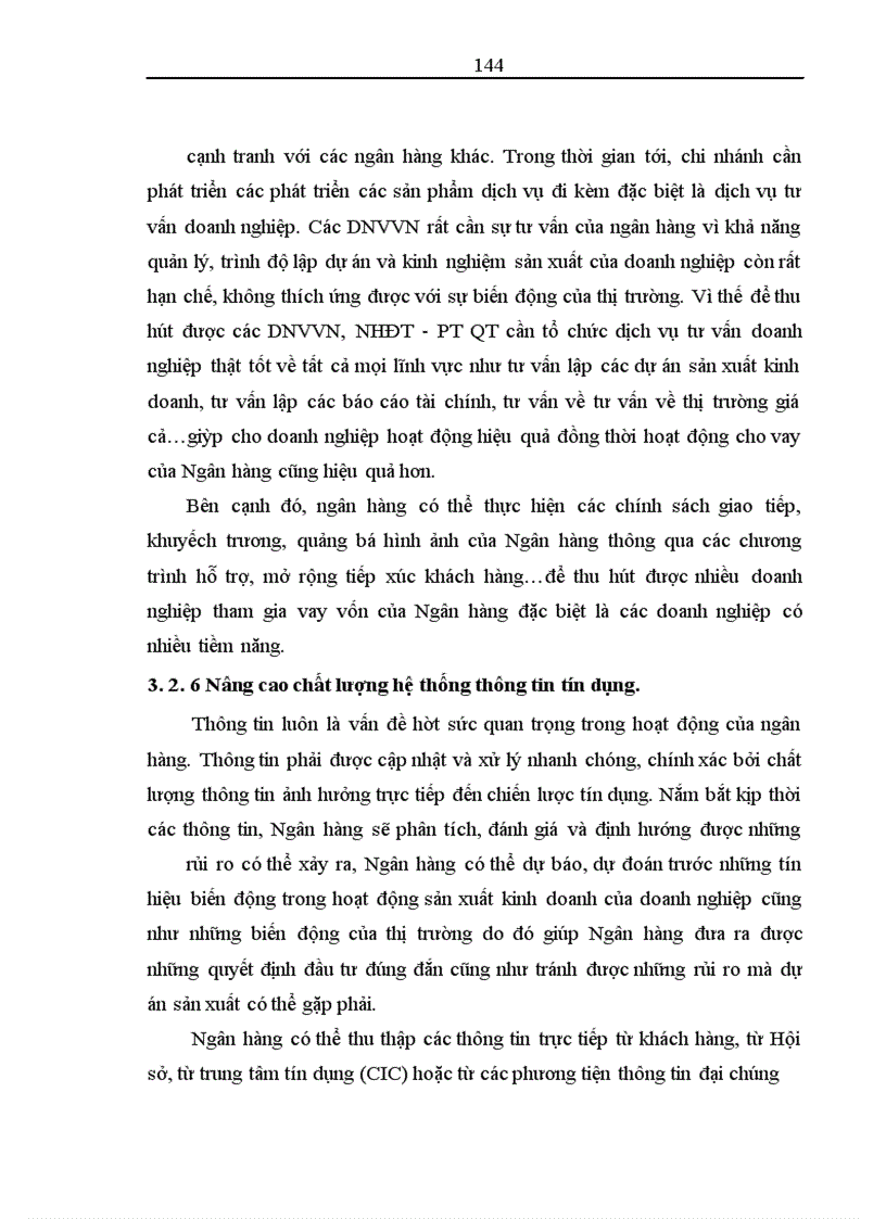 image for page Nâng cao hiệu quả cho vay đối với doanh nghiệp vừa và nhỏ tại ngân hàng Đầu tư và phát triển Việt Nam- Chi nhánh Quang Trung