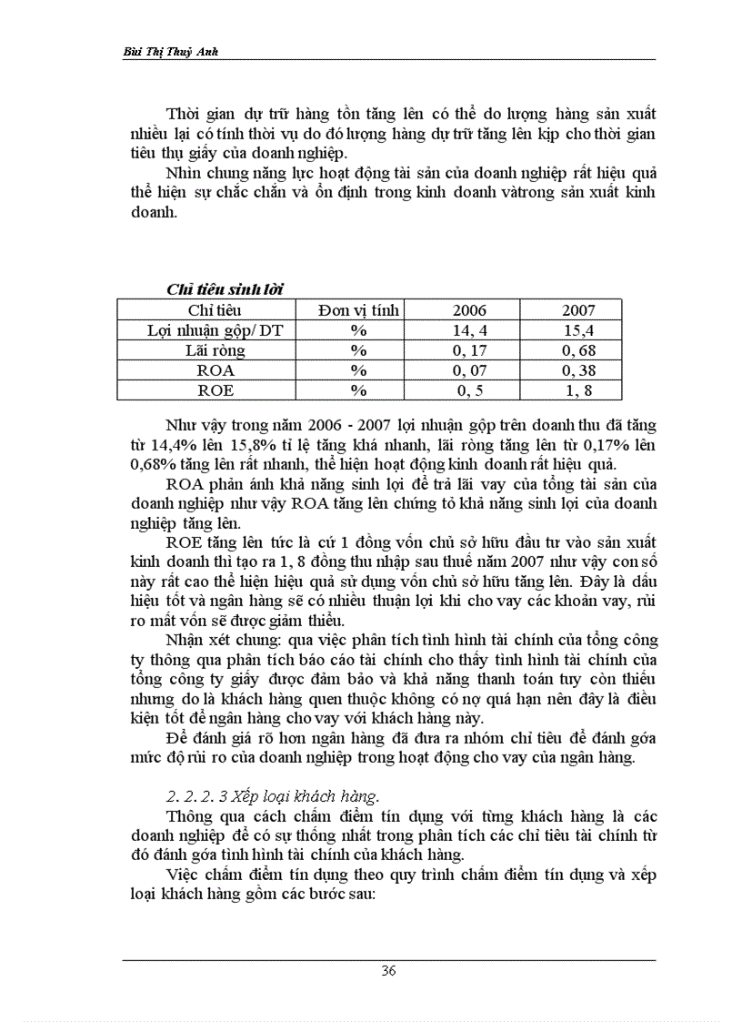 image for page Phân tích tài chính của doanh nghiệp thông qua báo cáo tài chính của doanh nghiệp vay vốn tại ngân hàng Nông nghiệp và Phát triển Nông thôn nam Hà Nội.