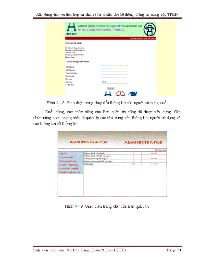 image for page Xây dựng dịch vụ tích hợp và chia sẻ lợi nhuận cho hệ thống thông tin mạng cáp TPHN