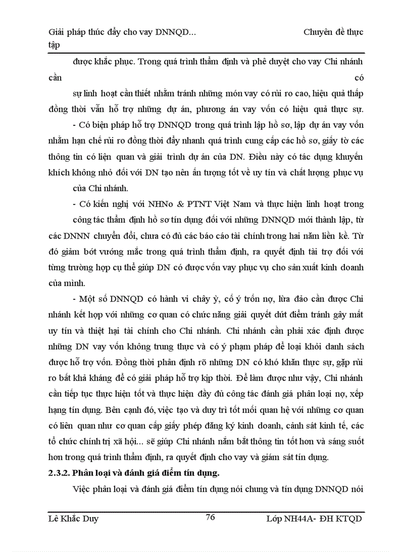 image for page Giải pháp thúc đẩy cho vay DNNQD tại Chi nhánh NHNo&PTNT Thăng Long