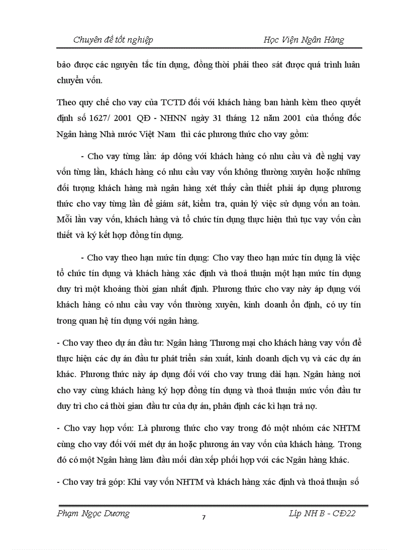 image for page Giải pháp phòng ngừa hạn chế rủi ro tín dụng trong hoạt động kinh doanh tại Ngân hàng Nông nghiệp và phát triển nông thôn Việt Nam chi nhánh Huyện Yên Mô - Tỉnh Ninh Bình