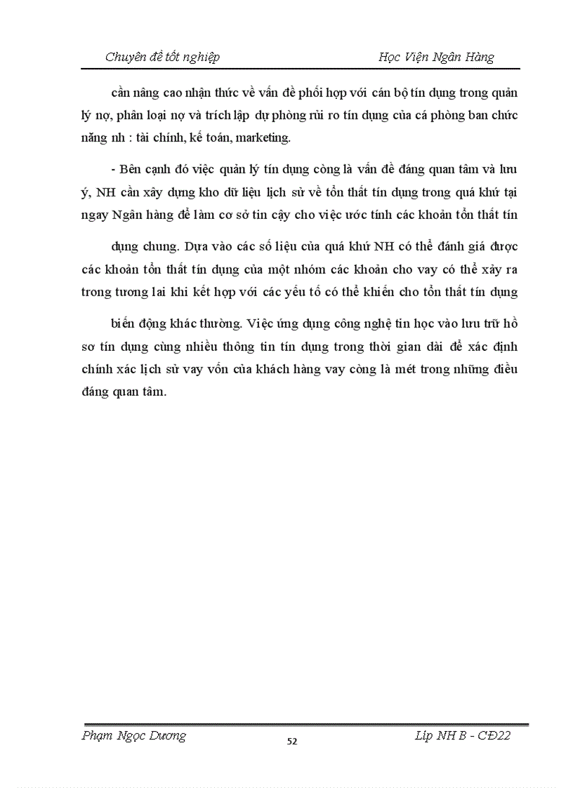 image for page Giải pháp phòng ngừa hạn chế rủi ro tín dụng trong hoạt động kinh doanh tại Ngân hàng Nông nghiệp và phát triển nông thôn Việt Nam chi nhánh Huyện Yên Mô - Tỉnh Ninh Bình