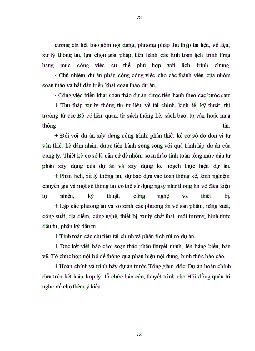 image for page Hoàn thiện công tác lập dự án đầu tư phát triển tại Công ty cổ phần dung dịch khoan và hoá chất dầu khí