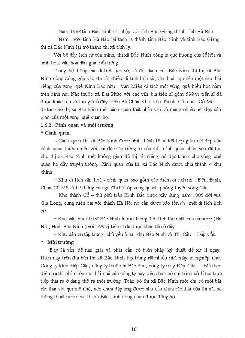 image for page Qui hoạch sử dụng đất đai thị xã Bắc Ninh–tỉnh Bắc Ninh giai đoạn 2001-2010