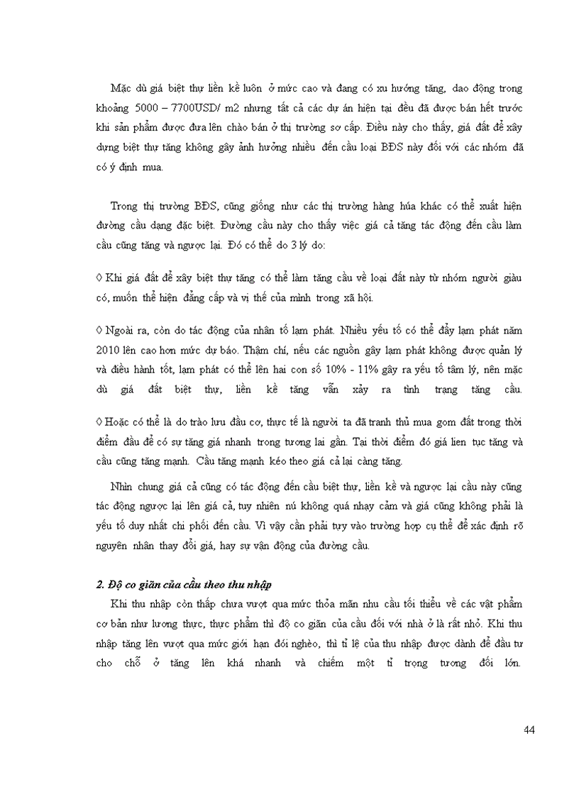 image for page ỞDự báo cầu phân khúc biệt thự, liền kề thị trường Hà Nội