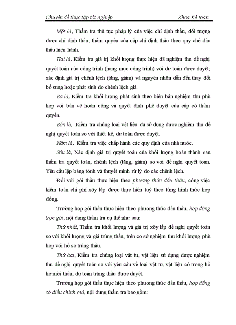 image for page Tìm hiểu quy trình kiểm toán báo cáo quyết toán vốn đầu tư công trình xây dựng cơ bản hoàn thành do Công ty TNHH Kiểm toán và Tư vấn quản lý (ICA) thực hiện