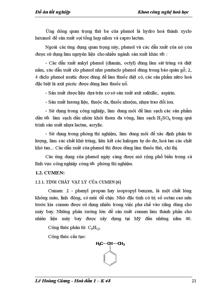 image for page Các phương pháp sản xuất phenol