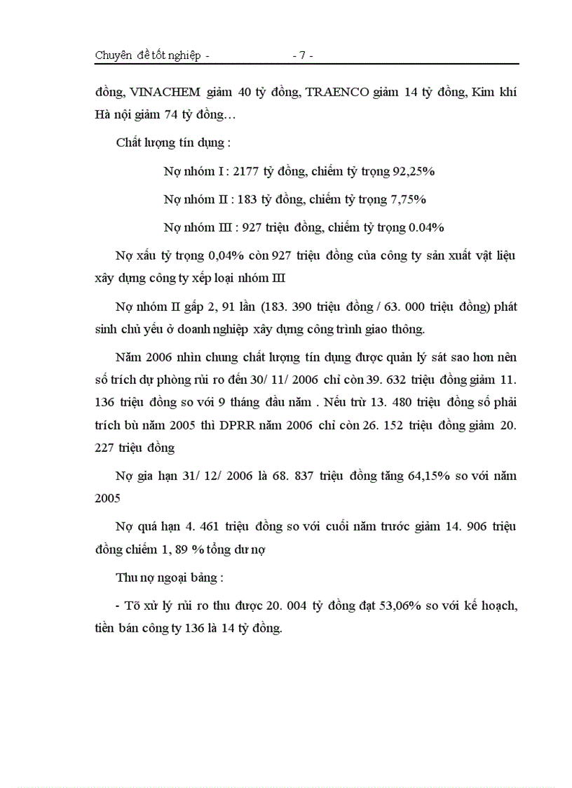 image for page Một số giải pháp nâng cao chất lượng công tác phân tích tài chính các doanh nghiệp vay vốn tại Ngân hàng Công thương chi nhánh Ba Đình