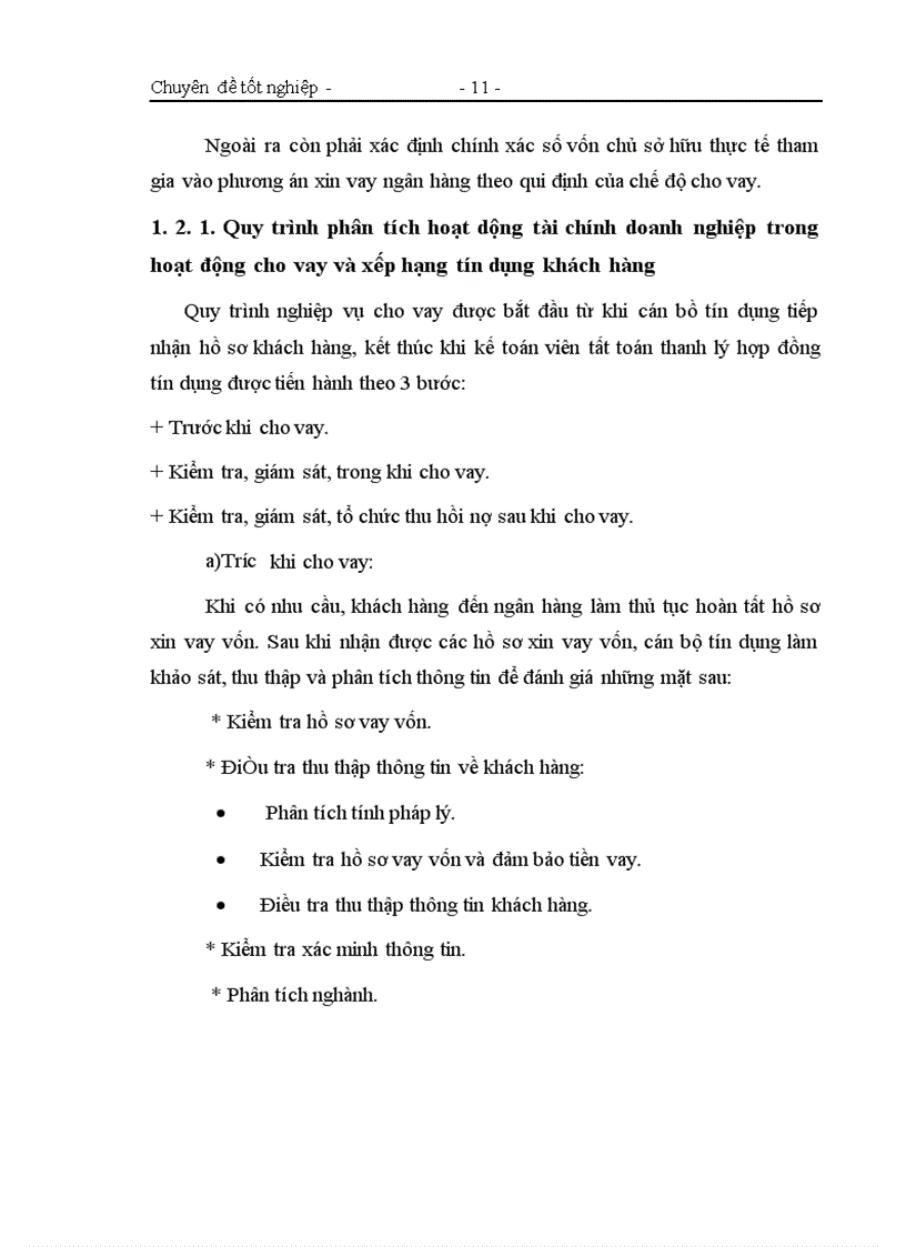 image for page Một số giải pháp nâng cao chất lượng công tác phân tích tài chính các doanh nghiệp vay vốn tại Ngân hàng Công thương chi nhánh Ba Đình