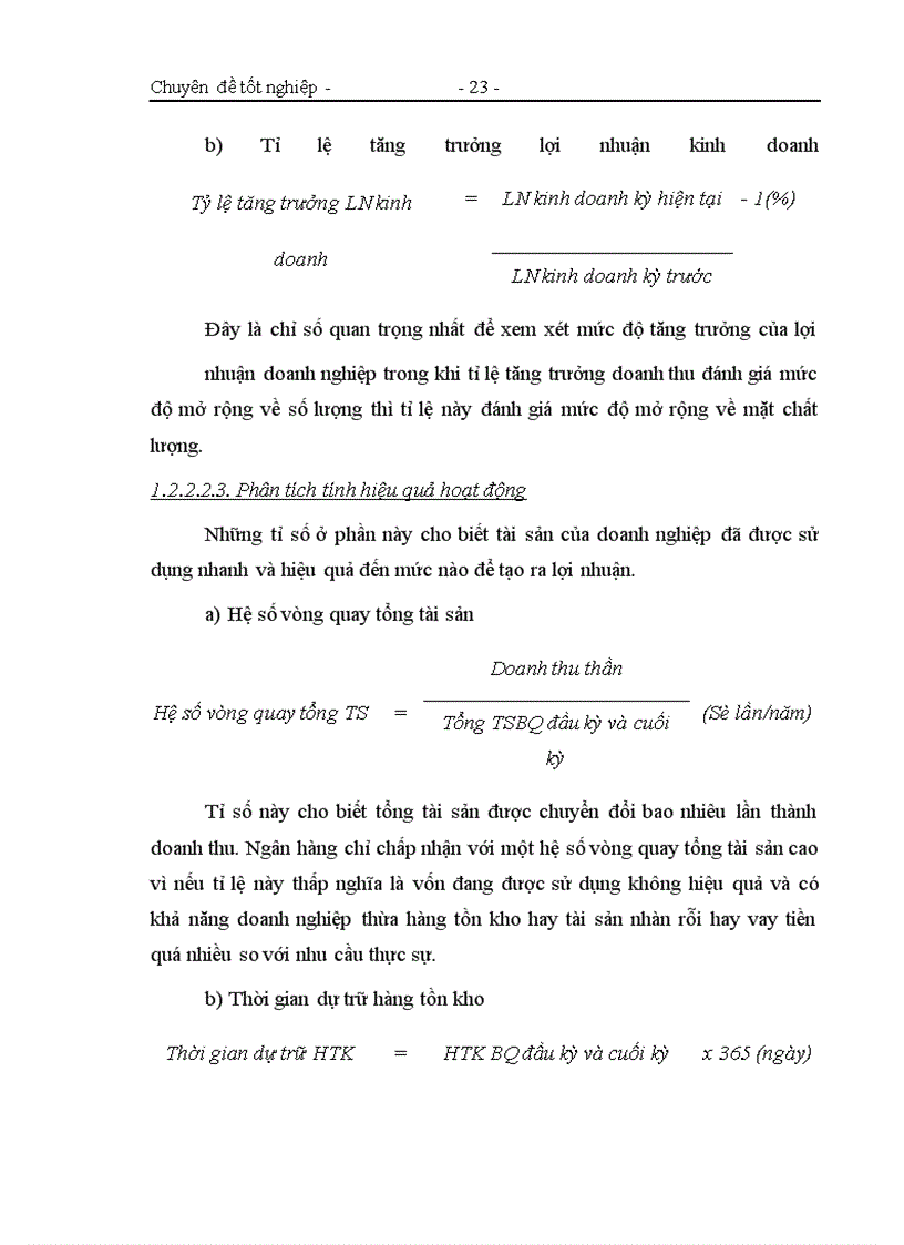 image for page Một số giải pháp nâng cao chất lượng công tác phân tích tài chính các doanh nghiệp vay vốn tại Ngân hàng Công thương chi nhánh Ba Đình