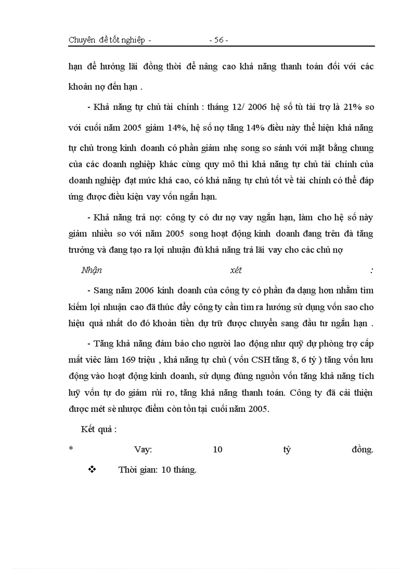image for page Một số giải pháp nâng cao chất lượng công tác phân tích tài chính các doanh nghiệp vay vốn tại Ngân hàng Công thương chi nhánh Ba Đình