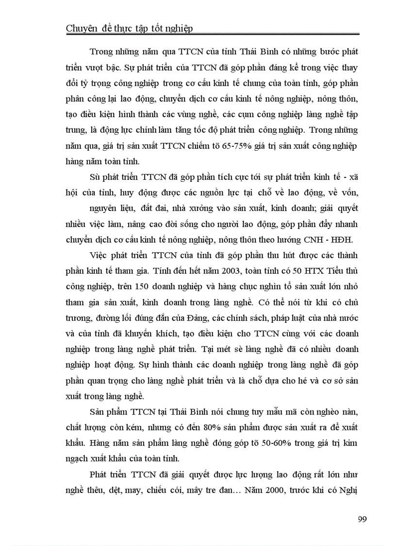 image for page Một số giải pháp phát triển ngành Tiểu thủ công nghiệp tỉnh Thái Bình giai đoạn 2006-2010