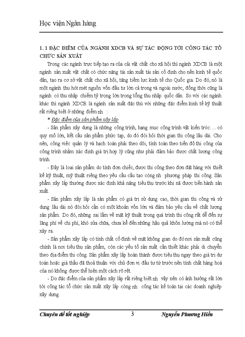 image for page Hoàn thiện về kế toán tập hợp chi phí sản xuất và tính giá thành sản phẩm xây lắp tại cÔNG ty cổ phần đầu tư và xây dựng hud3