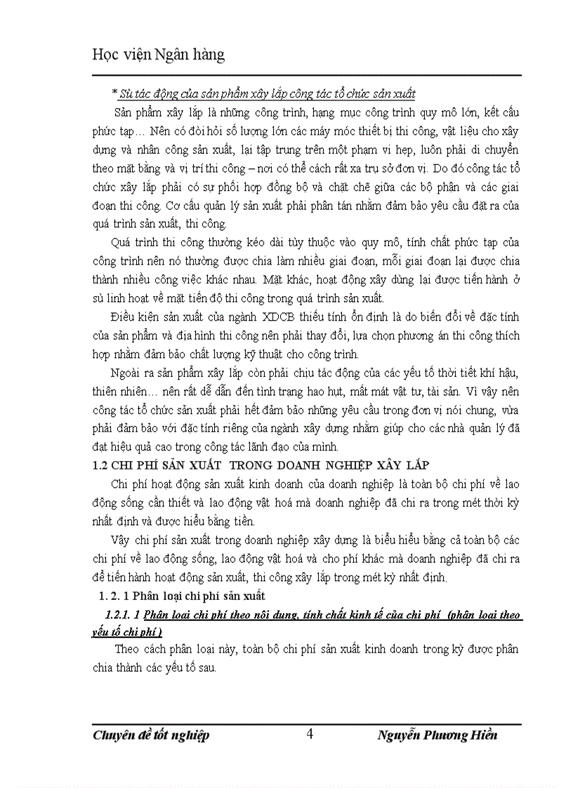 image for page Hoàn thiện về kế toán tập hợp chi phí sản xuất và tính giá thành sản phẩm xây lắp tại cÔNG ty cổ phần đầu tư và xây dựng hud3