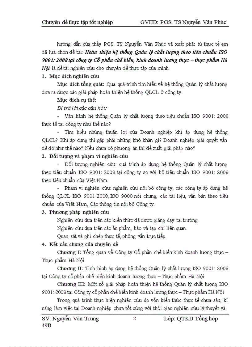 image for page Hoàn thiện hệ thống Quản lý chất lượng theo tiờu chuẩn ISO 9001