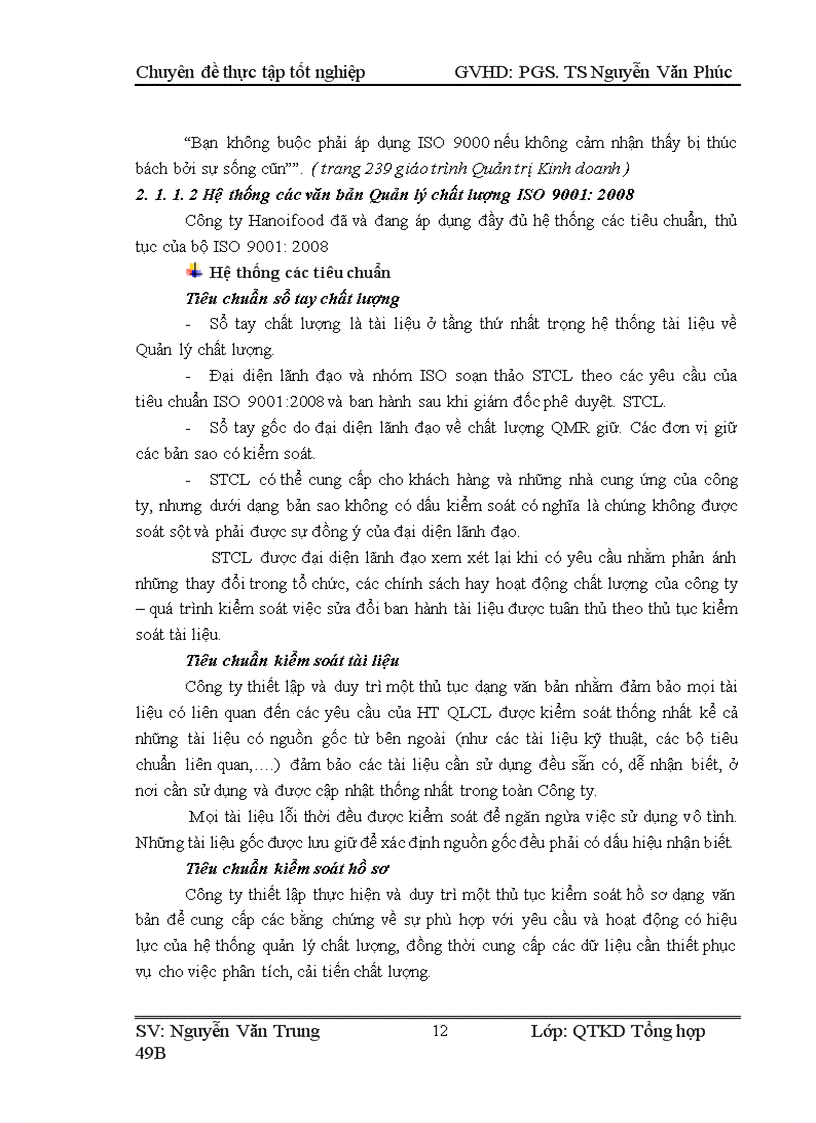 image for page Hoàn thiện hệ thống Quản lý chất lượng theo tiờu chuẩn ISO 9001