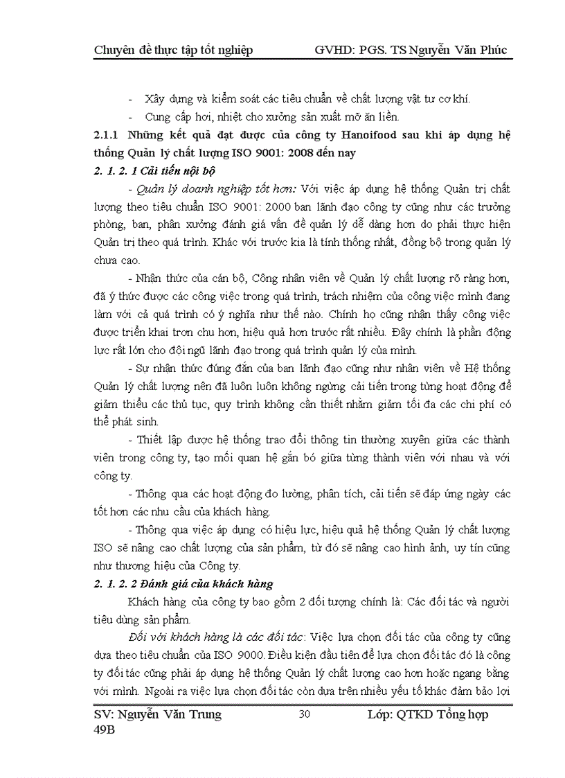 image for page Hoàn thiện hệ thống Quản lý chất lượng theo tiờu chuẩn ISO 9001