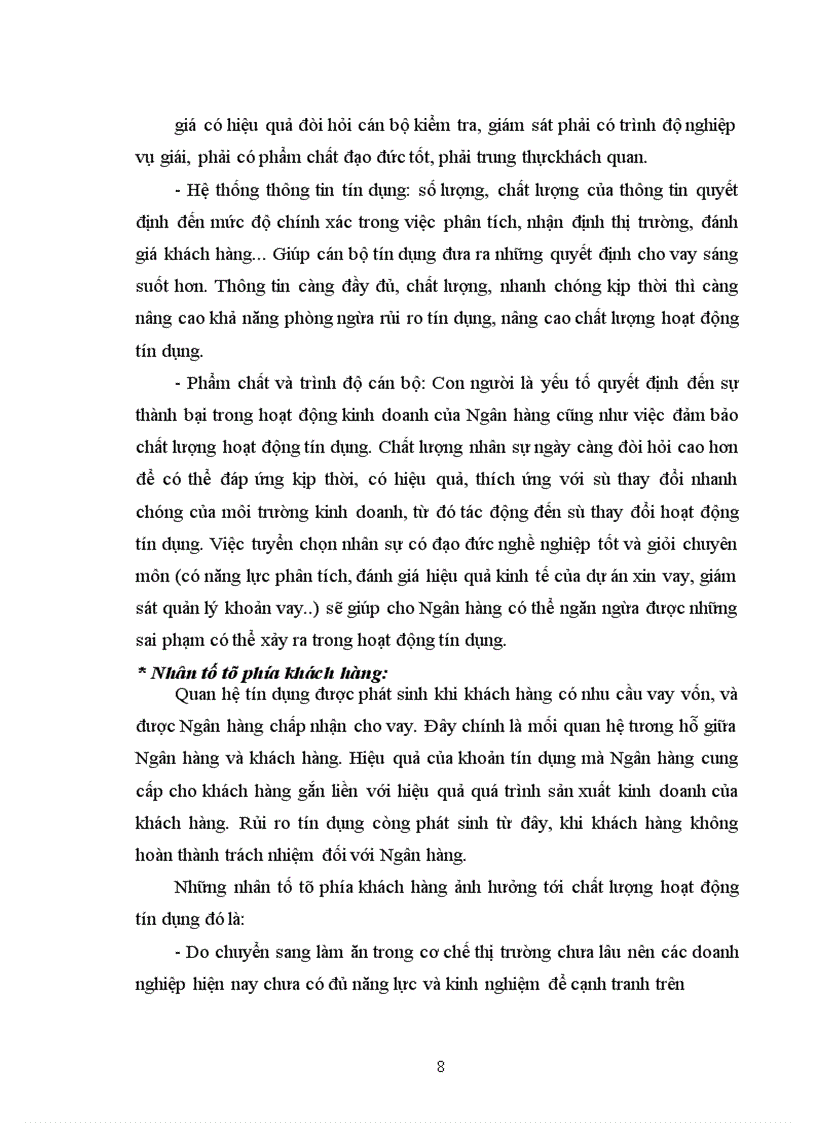 image for page Giải pháp nâng cao chất lượng hoạt động tín dụng tại Ngân hàng Nông nghiệp và phát triển Nông thôn Huyện Thanh Trì