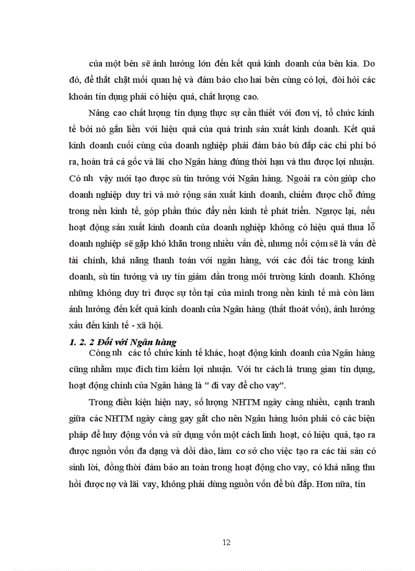 image for page Giải pháp nâng cao chất lượng hoạt động tín dụng tại Ngân hàng Nông nghiệp và phát triển Nông thôn Huyện Thanh Trì