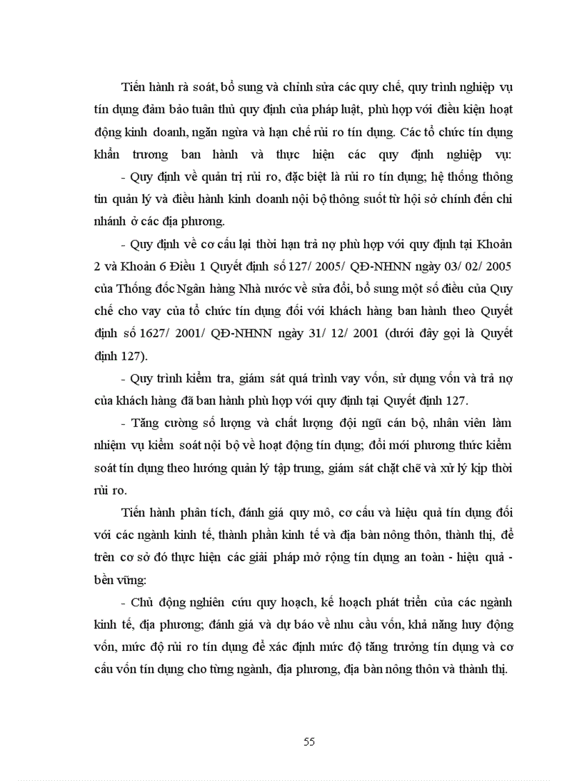 image for page Giải pháp nâng cao chất lượng hoạt động tín dụng tại Ngân hàng Nông nghiệp và phát triển Nông thôn Huyện Thanh Trì