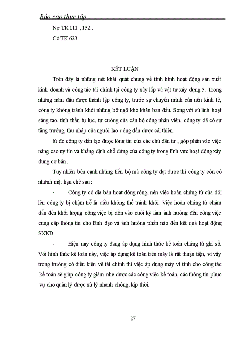 image for page Đặc điểm tổ chức công tác kế toán của công ty xây lắp và vật tư xây dựng