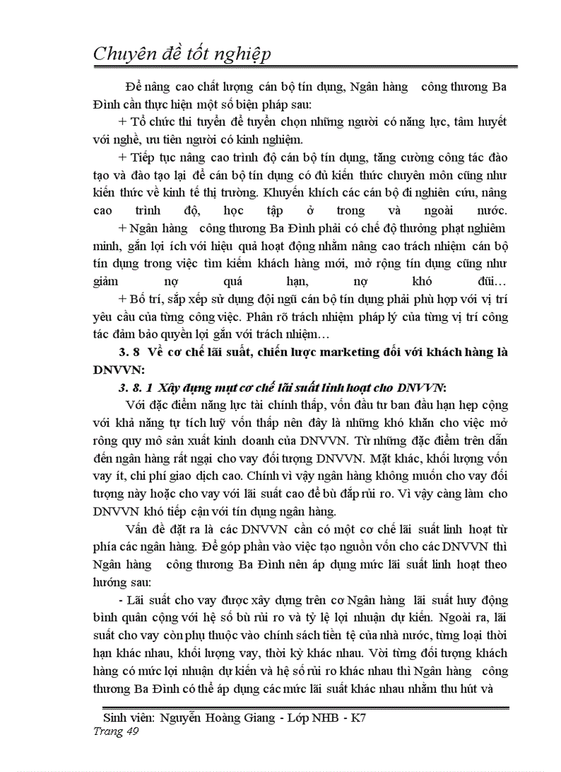 image for page Giải pháp nâng cao chất lượng tín dụng đối với doanh nghiệp vừa và nhỏ tại ngân hàng công thương khu vực Ba Đình thuộc ngân hàng TMCP công thương Việt Nam