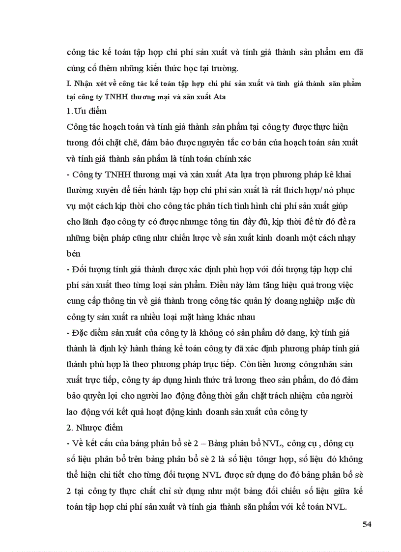image for page Một số ý kiến nhằm hoàn thiện công tác kế toán tập hợp chi phí sản xuất và tính giá thành sản phẩm tại công ty tnhh thương mại và sản xuất ata