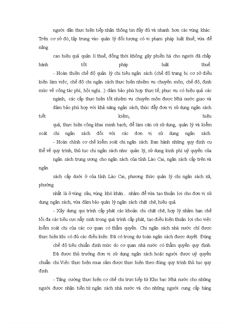 image for page Đổi mới quản lý ngân sách nhà nước trên địa bàn tỉnh Lào Cai