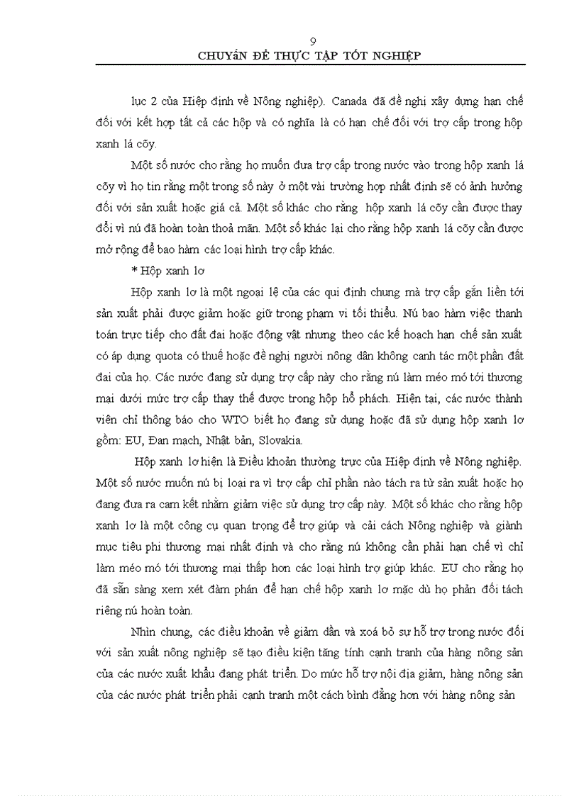 image for page Các biện pháp phi thuế quan đối với hàng nông sản của Việt Nam trong quá trình gia nhập WTO