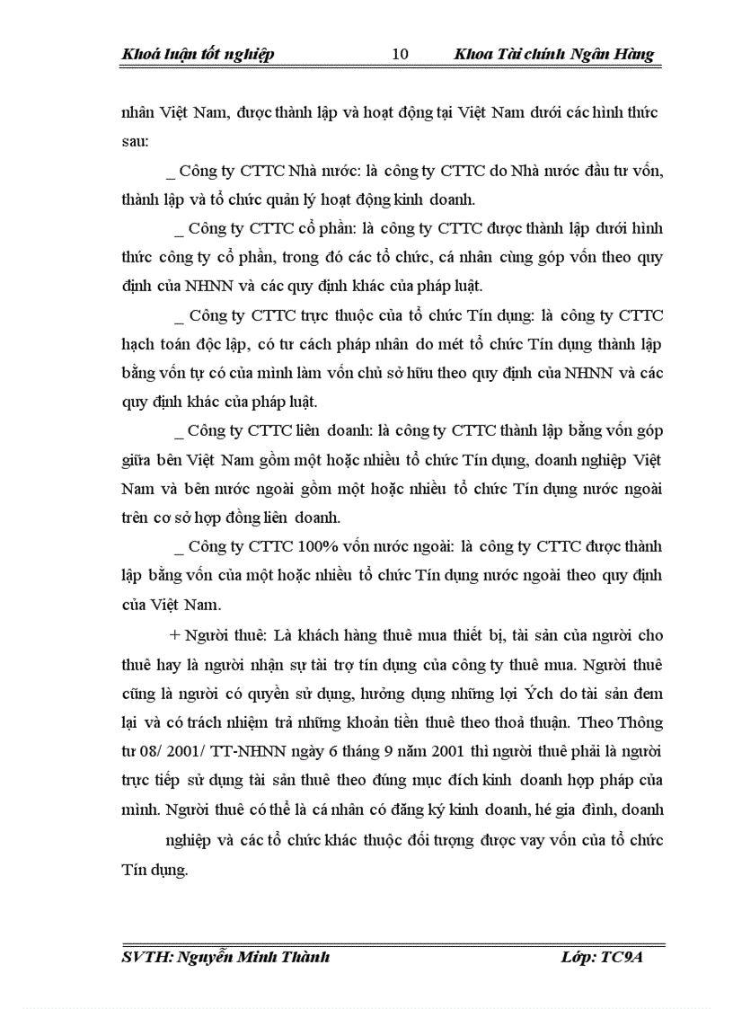 image for page Hoạt động cho thuê tài chính tại công ty cho thuê tài chính – Ngân hàng Đầu tư và Phát triển Việt Nam, thực trạng và giải pháp