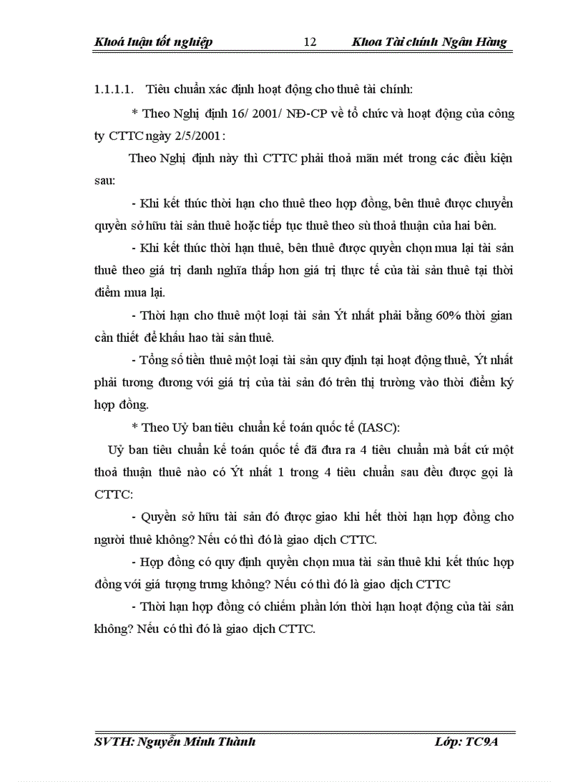 image for page Hoạt động cho thuê tài chính tại công ty cho thuê tài chính – Ngân hàng Đầu tư và Phát triển Việt Nam, thực trạng và giải pháp