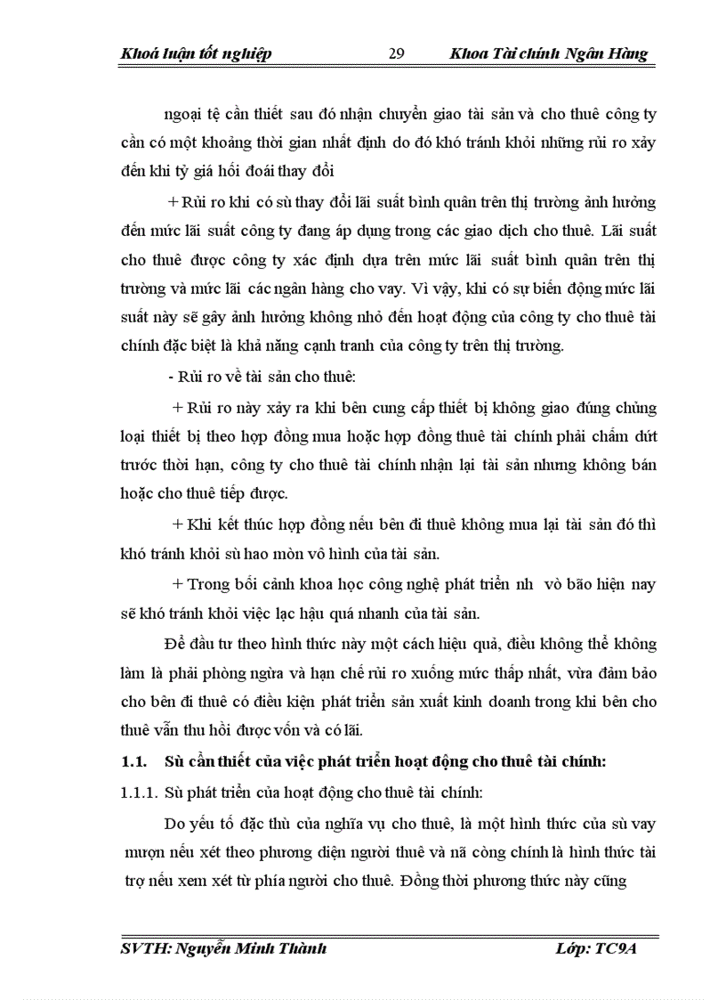 image for page Hoạt động cho thuê tài chính tại công ty cho thuê tài chính – Ngân hàng Đầu tư và Phát triển Việt Nam, thực trạng và giải pháp