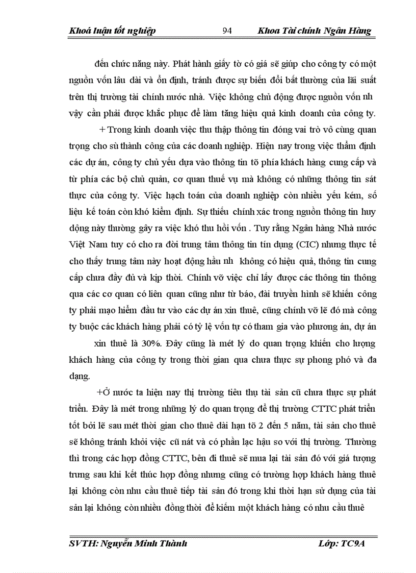 image for page Hoạt động cho thuê tài chính tại công ty cho thuê tài chính – Ngân hàng Đầu tư và Phát triển Việt Nam, thực trạng và giải pháp