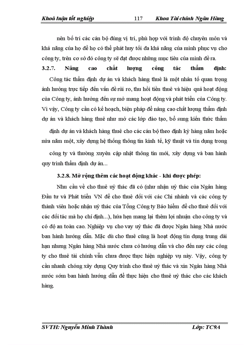 image for page Hoạt động cho thuê tài chính tại công ty cho thuê tài chính – Ngân hàng Đầu tư và Phát triển Việt Nam, thực trạng và giải pháp