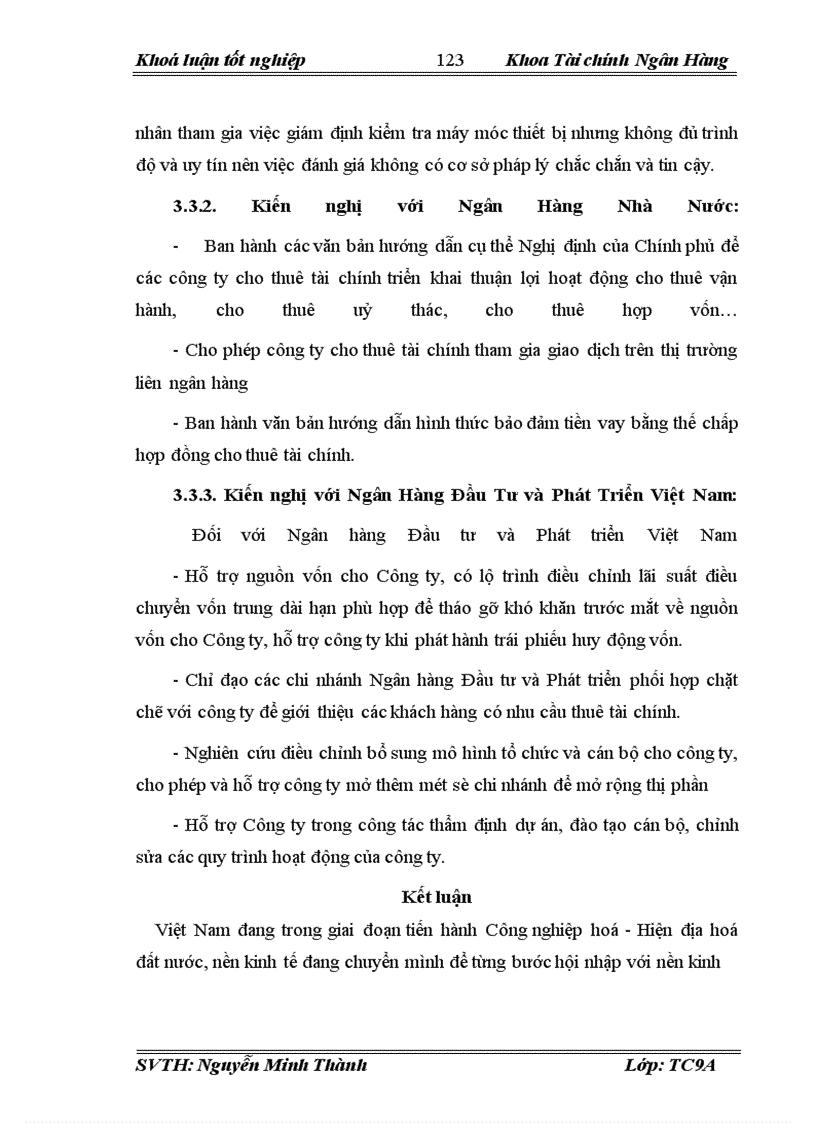 image for page Hoạt động cho thuê tài chính tại công ty cho thuê tài chính – Ngân hàng Đầu tư và Phát triển Việt Nam, thực trạng và giải pháp