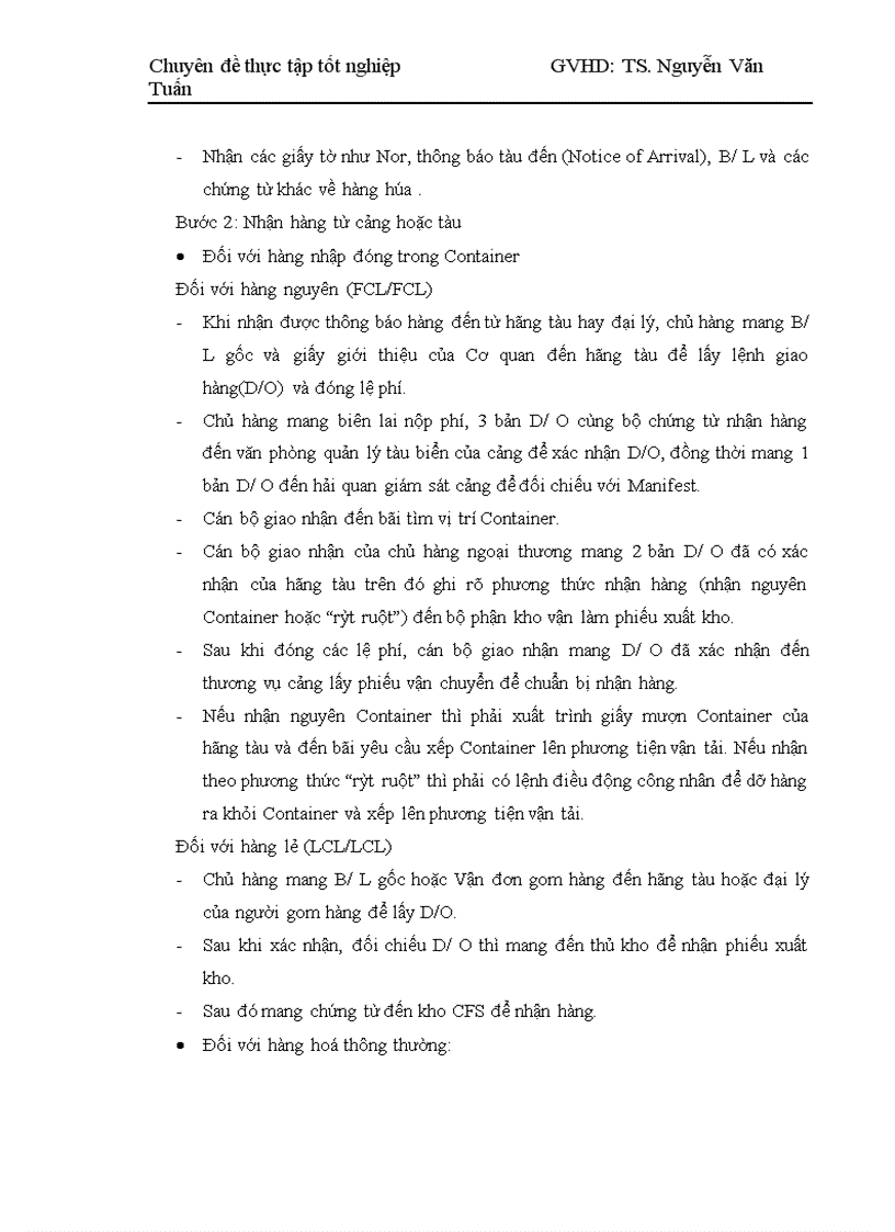 image for page Những giải pháp nhằm nâng cao hoạt động giao nhận hàng hóa bằng đường biển tại Công ty cổ phần vận tải và thuê tàu – Vietfracht