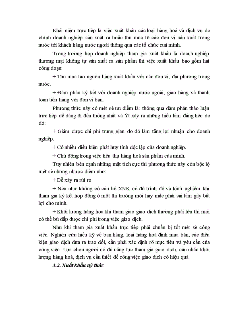 image for page Lý luận chung về hoạt động xuất khẩu và khái quát về xuất khẩu chè.